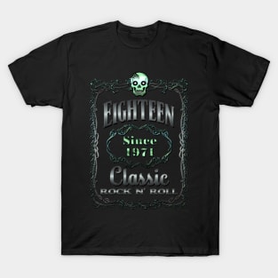 EIGHTEEN WHISKEY LABEL T-Shirt